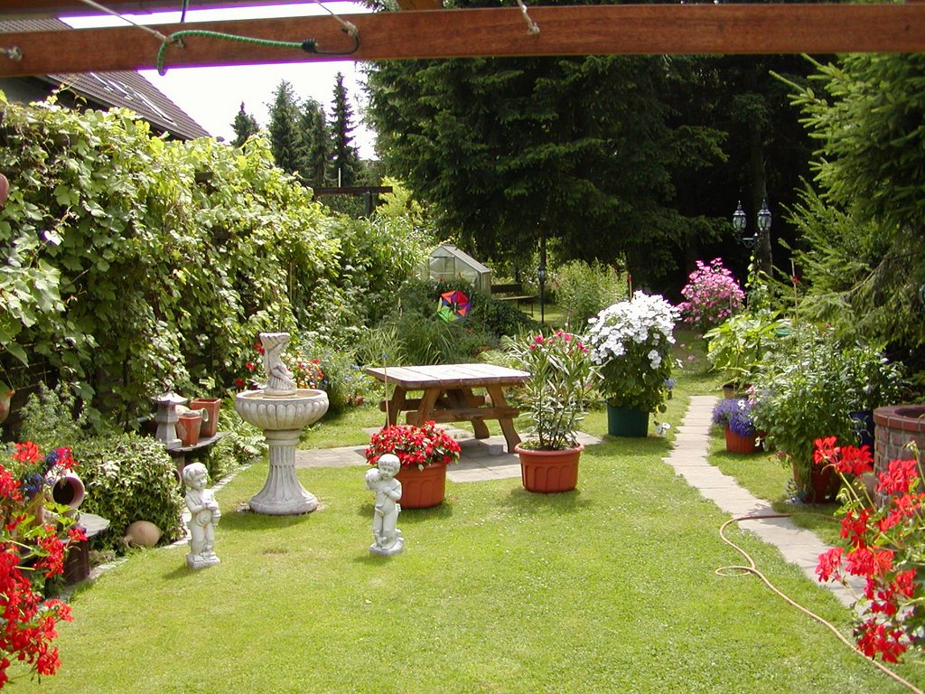 Ein Garten in der Nähe der Ruhrauen, Оберхаузен