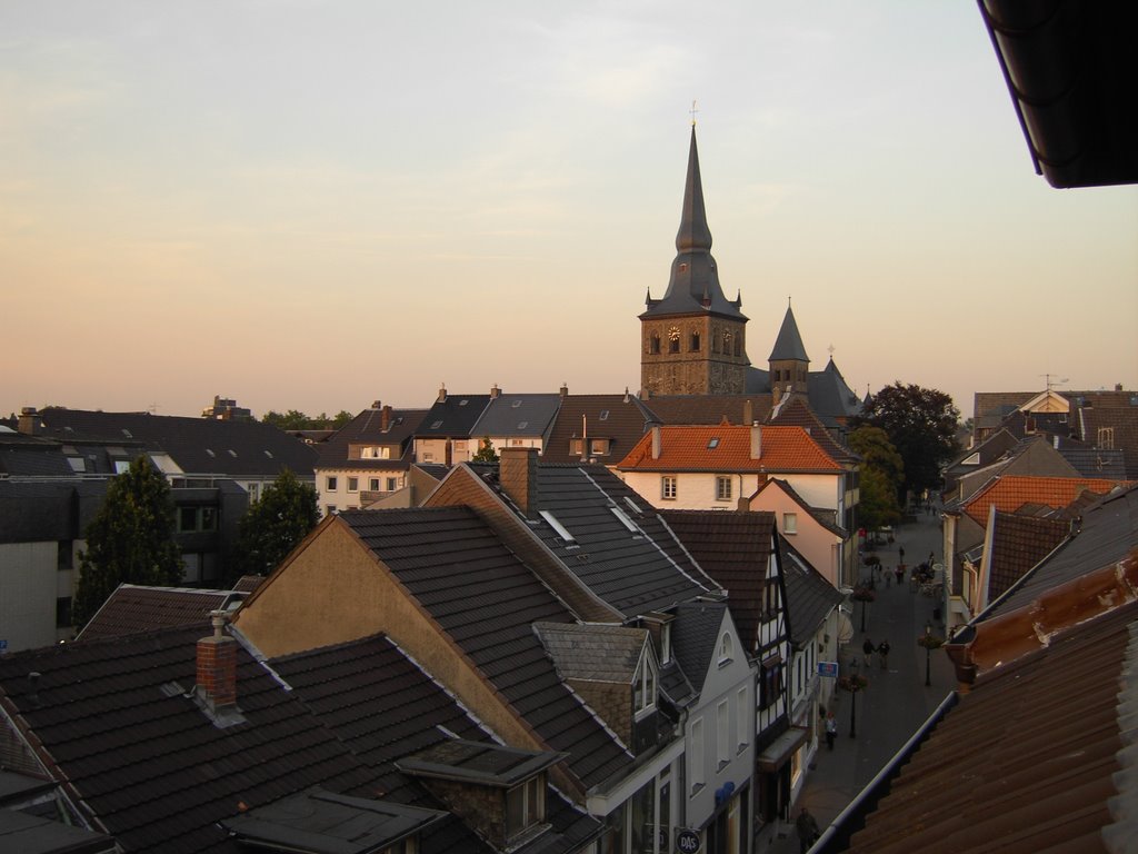 Blick über die Ratinger Altstadt, Ратинген