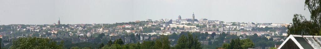 Remscheid - die Stadt auf der Höhe von WK gesehen, Ремшейд