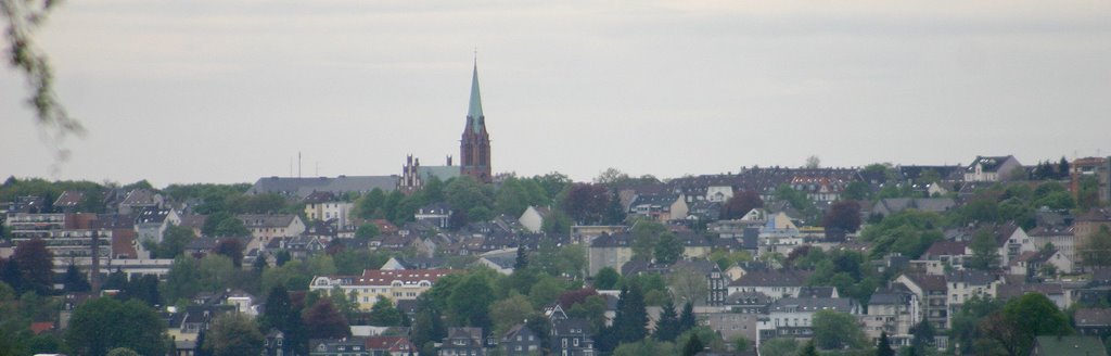 Kirche von Wermelskirchen gesehen, Ремшейд