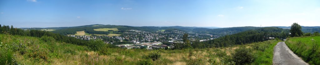 Siegen - Panorama View on Kaan-Marienborn, Зиген