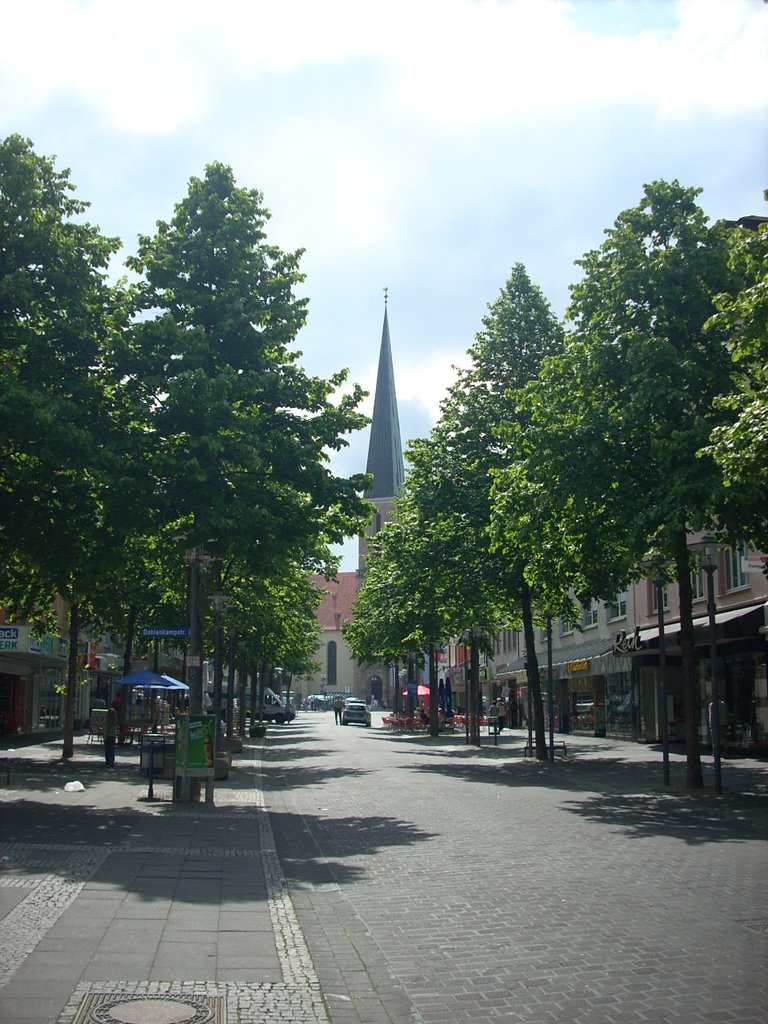 Hagen-Innenstadt  (Johanniskirche)  Mittelstr. Mai 2009, Хаген