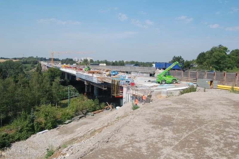 Ausbau der Schnettkerbrücke (Juli 2008), Дортмунд