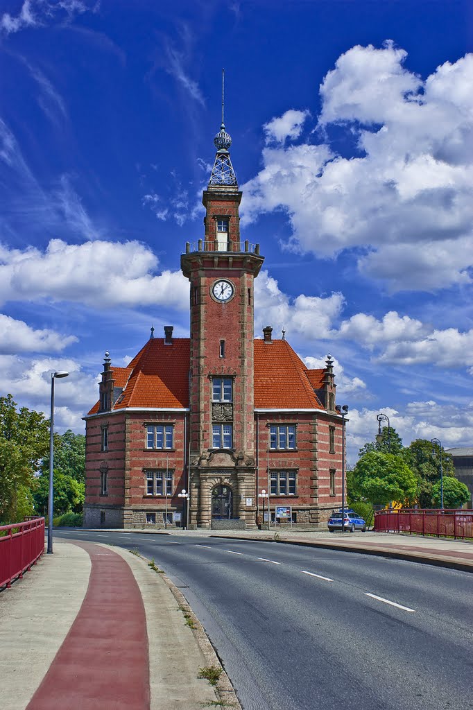 Das alte Hafenamt in Dortmund., Дортмунд