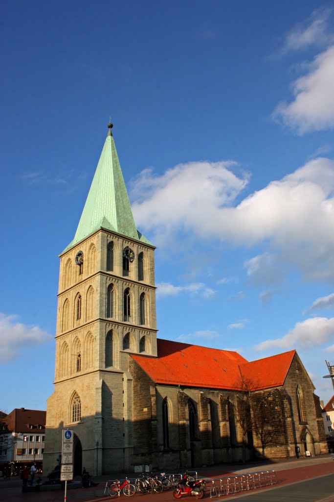Pauluskirche und alter Marktplatz, Хамм