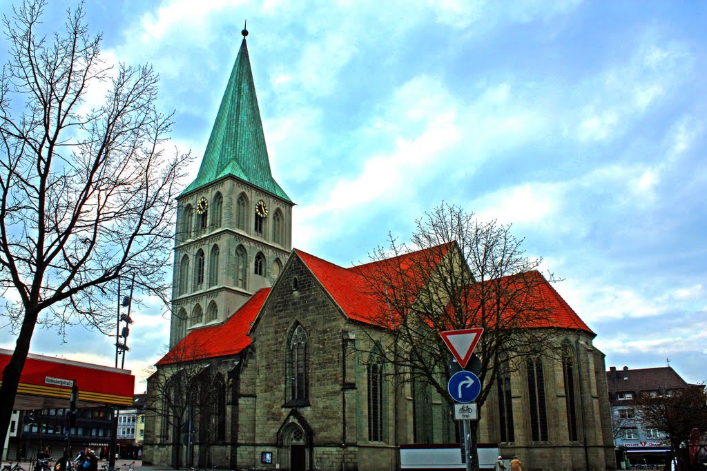 Die Pauluskirche von Südosten, Хамм