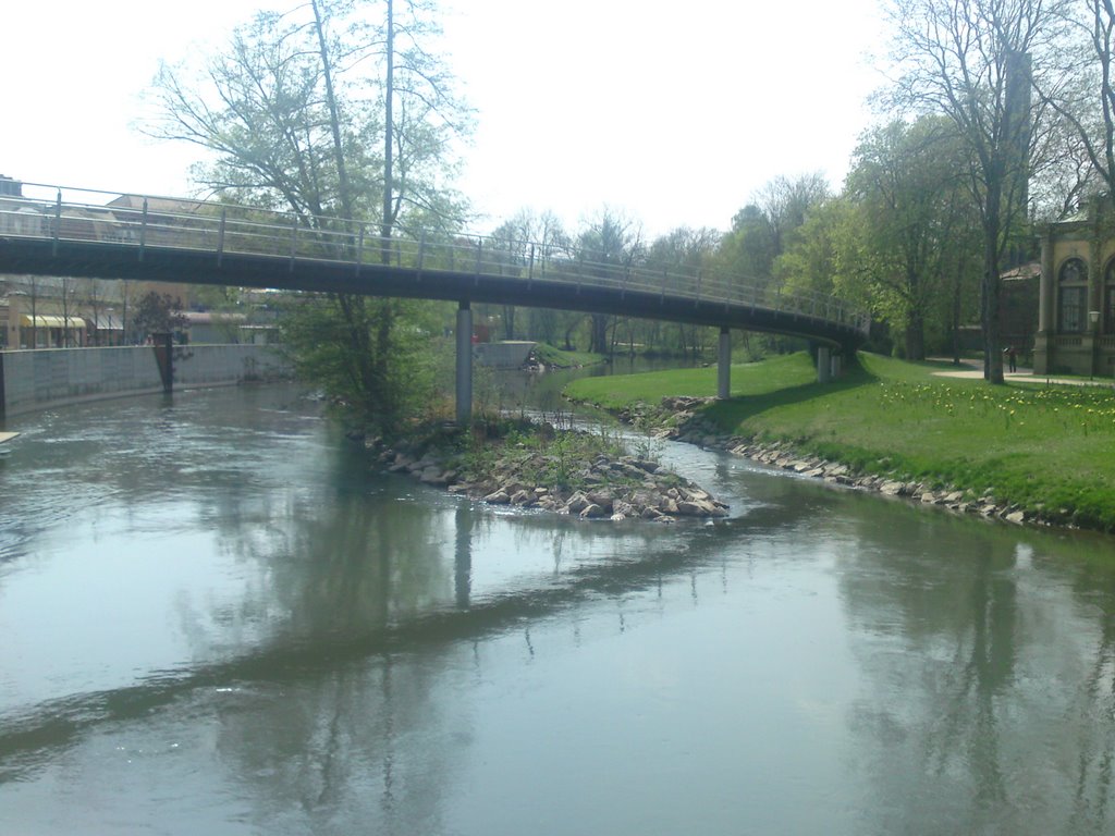 Brücke über Fränkische Saale, Бад Киссинген