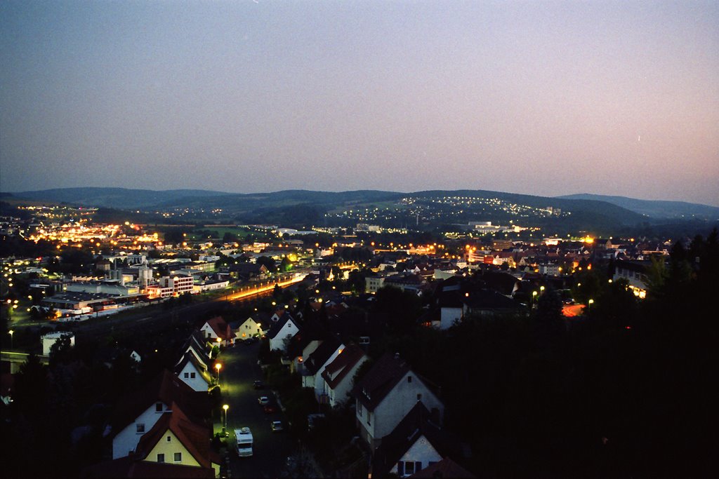 Blick über Bad Hersfeld am Abend, Бад Херсфельд