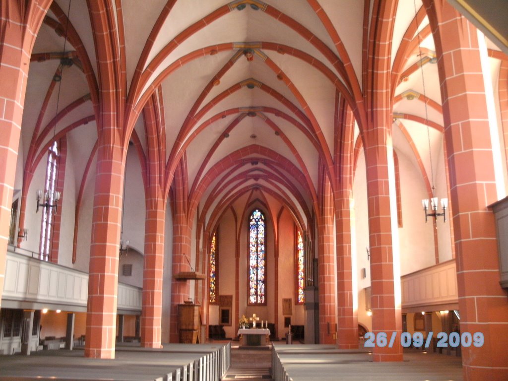 Lichtdurchflutete Stadtkirche von Bad Hersfeld, Бад Херсфельд