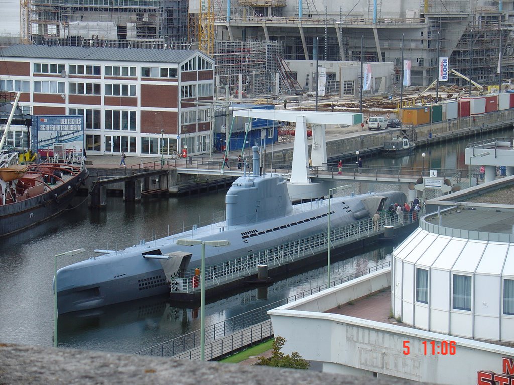 Submarino museal, Бремерхафен