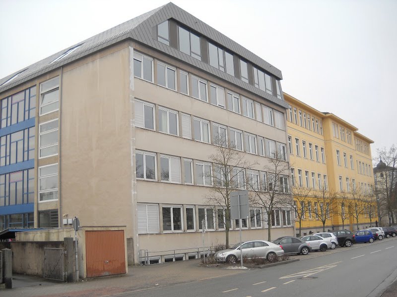 Augustinus-Gymnasium mit neuem Dach, Вайден