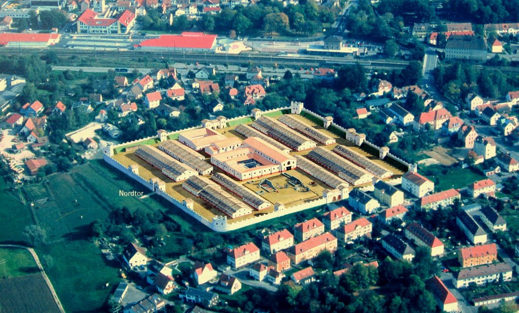 Römisches Kastell Biriciana - Rekonstruktion, Вайсенбург