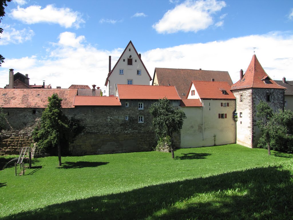 Stadtmauer am Seeweiher, Вайсенбург