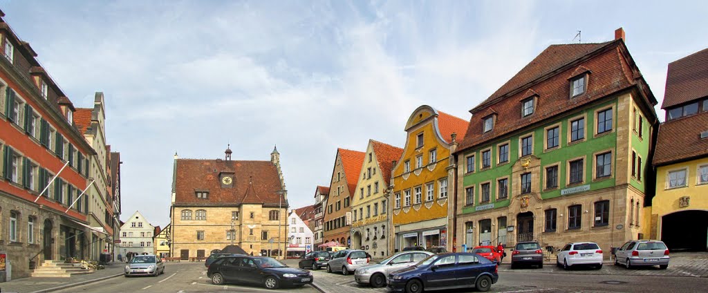 Weißenburg in Bayern - Marktplatz, Вайсенбург