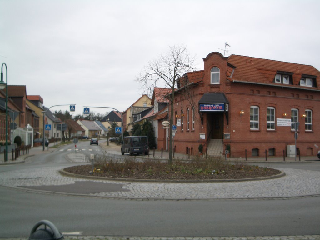 Kreisverkehr Stendaler/Bismarkerstrasse, Гарделеген