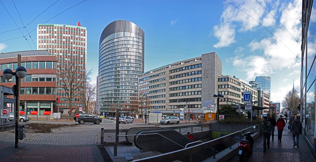 Dortmund Innenstadt panorama, Дортмунд