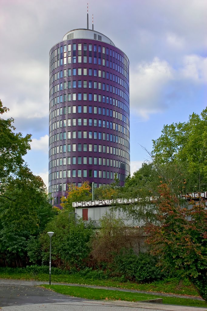 Das Ellipson-Hochhaus  in Dortmund., Дортмунд