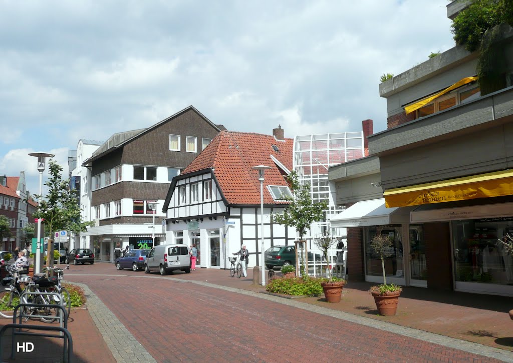 Lingen - Innenstadtansicht, Линген