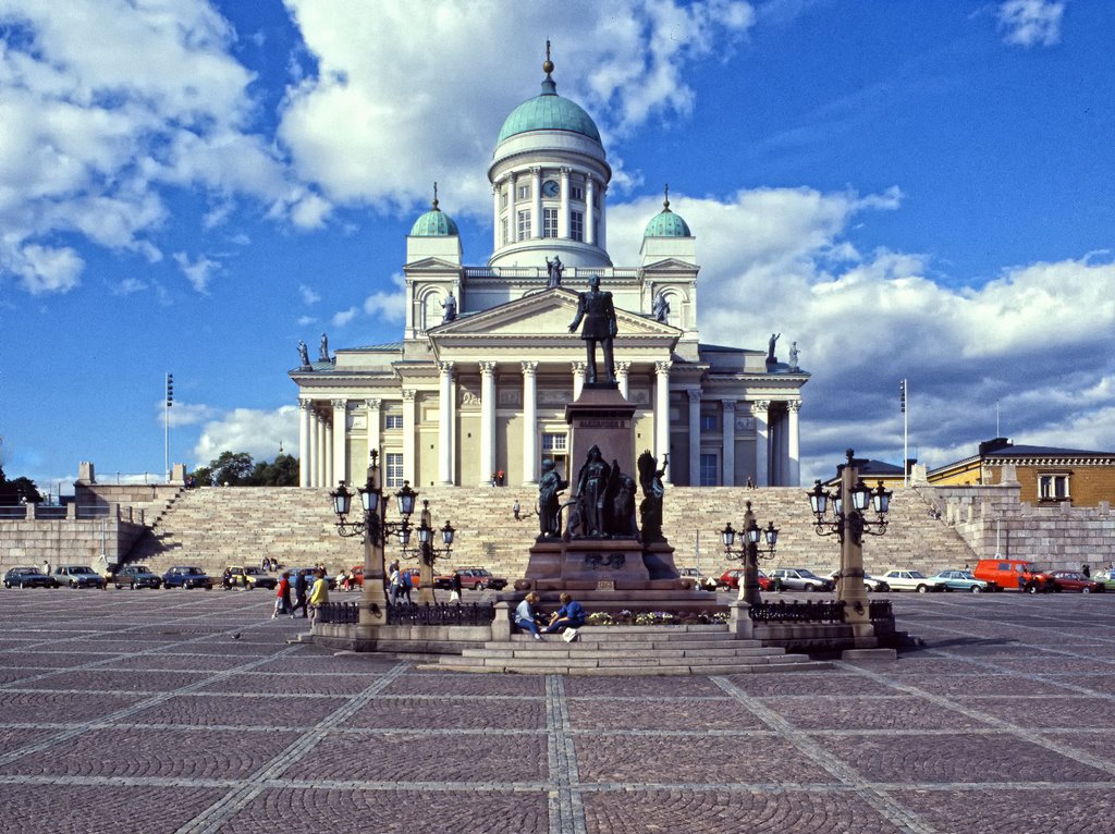 #17 Cathedral in Helsinki, Dom von Helsinki, Senatsplatz, Suomi, Finland, Хельсинки