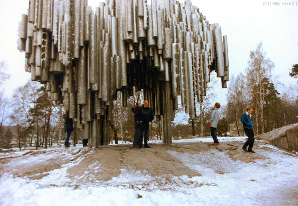 (messi89) Me at Jean Sibelius Monument, Sibeliuksenpuisto [300°], Хельсинки
