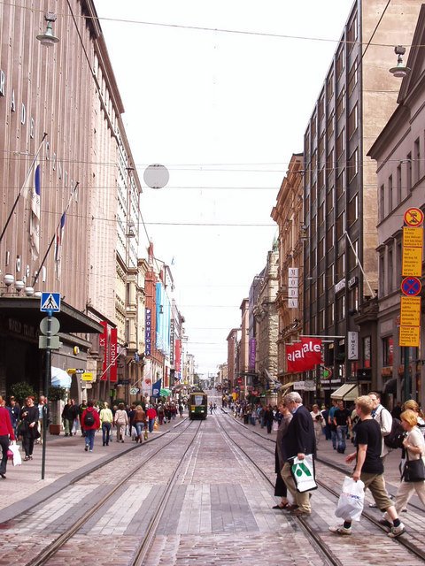 353 Strasse im Zentrum Helsinkis, Хельсинки
