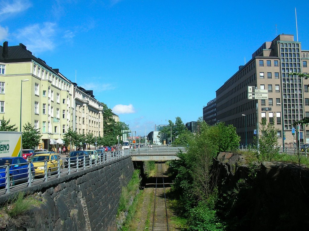 Train tracks, Хельсинки