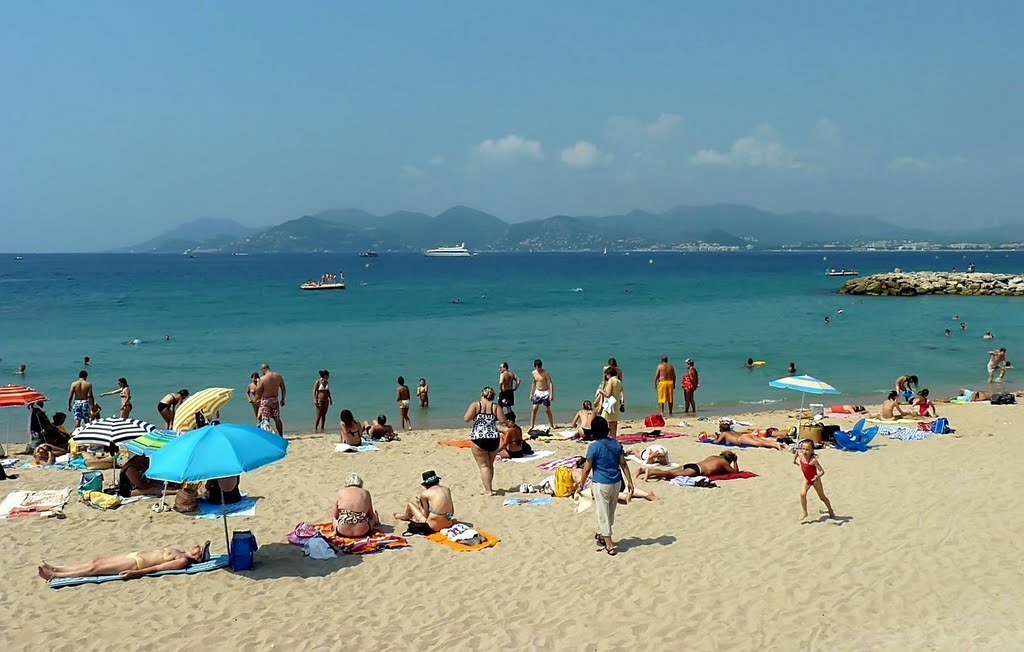 Cannes beach, Канны