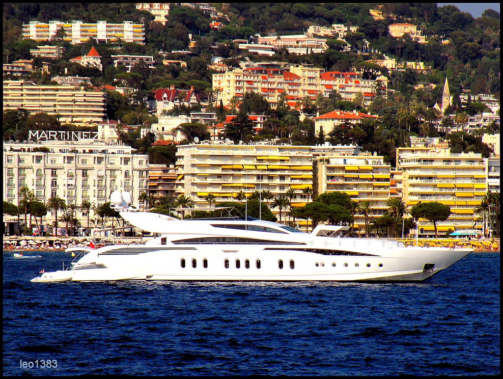 Cannes from the sea..© by leo1383, Канны
