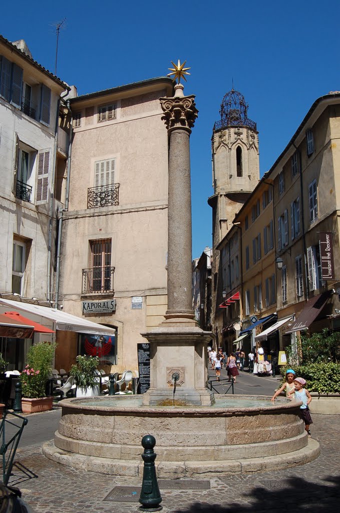 Aix-en-Provence, Place des Augustins, А-ен-Провенс