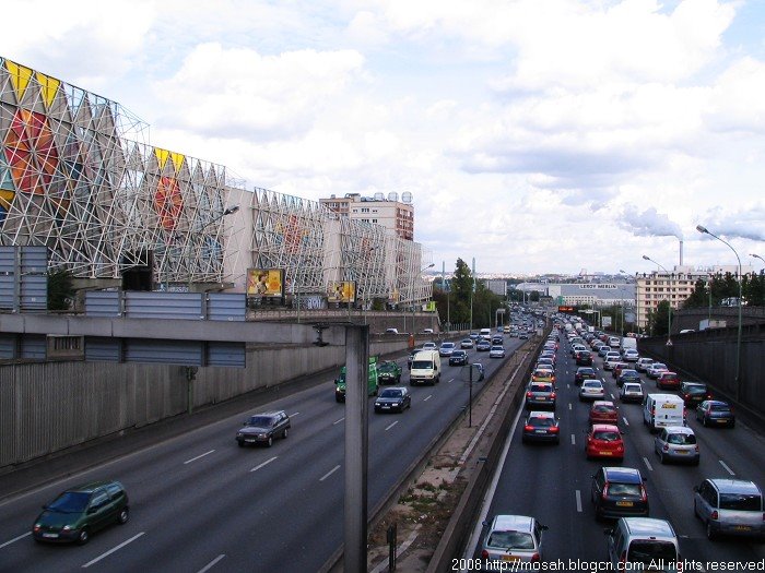 L‘autoroute de Porte d‘Ivry 环城高速, Иври