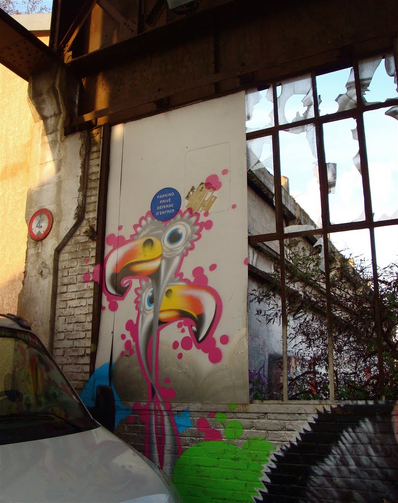 Dodos psychédéliques sur leur parking privé, Иври