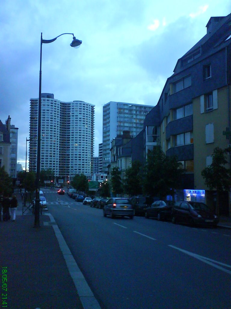 Rennes - Rue de Brest, Les Horizons, Ренн
