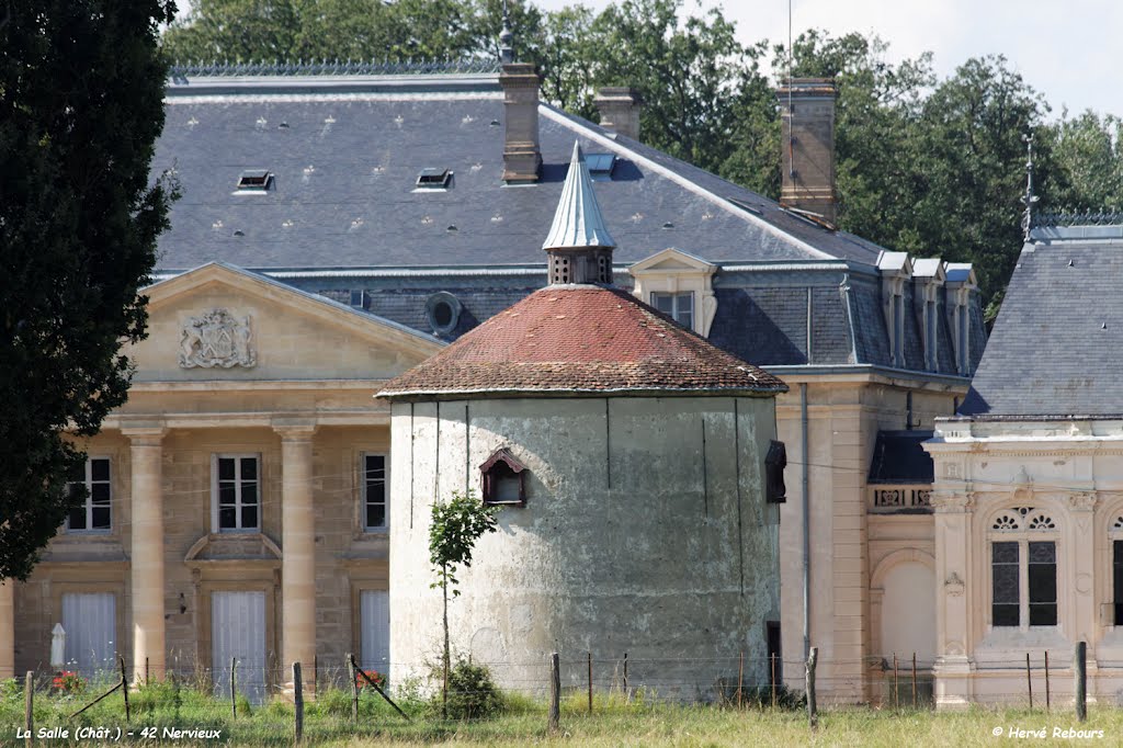 42 Nervieux - Château de La Salle Pigeonnier, Руанн