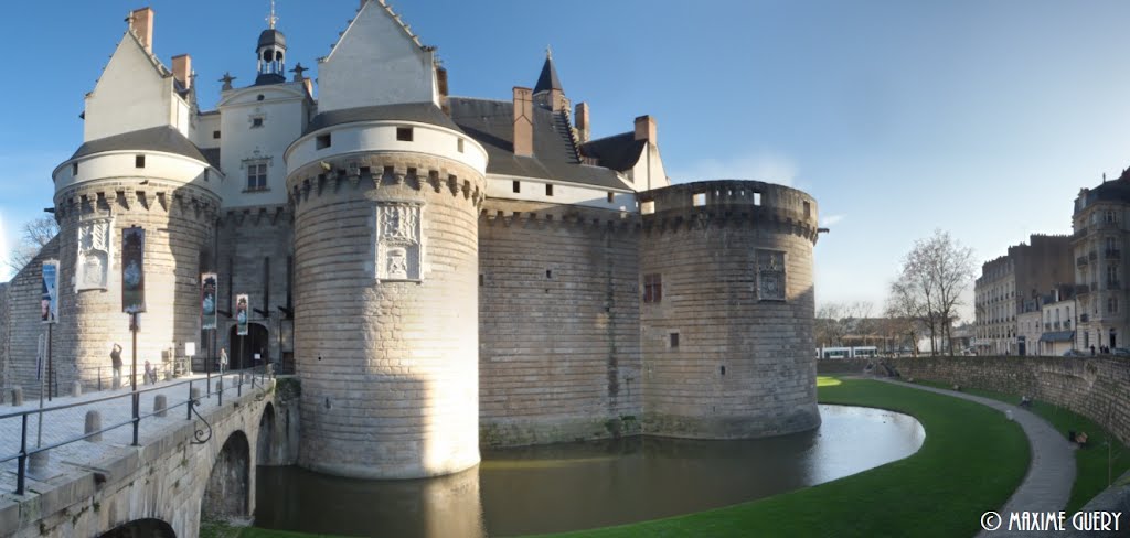 Panorama du Chateau des Ducs de Bretagne, Нант