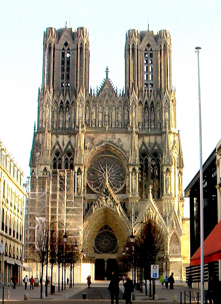 Собор Богоматери Реймса. Cathédrale Notre-Dame de Reims, Реймс