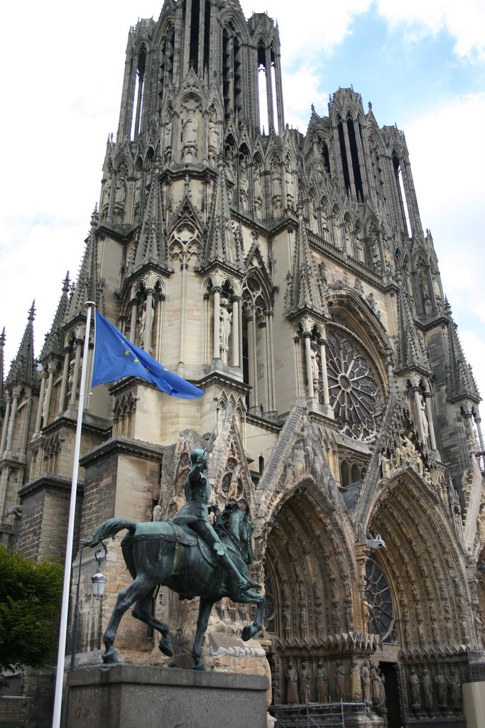 Cathédrale Notre-Dame, Reims, Marne, Champagne-Ardenne, France, Реймс