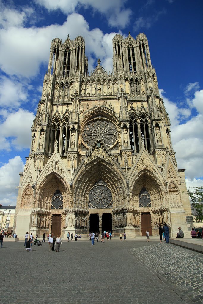 Cathédrale Notre-Dame. Reims., Реймс