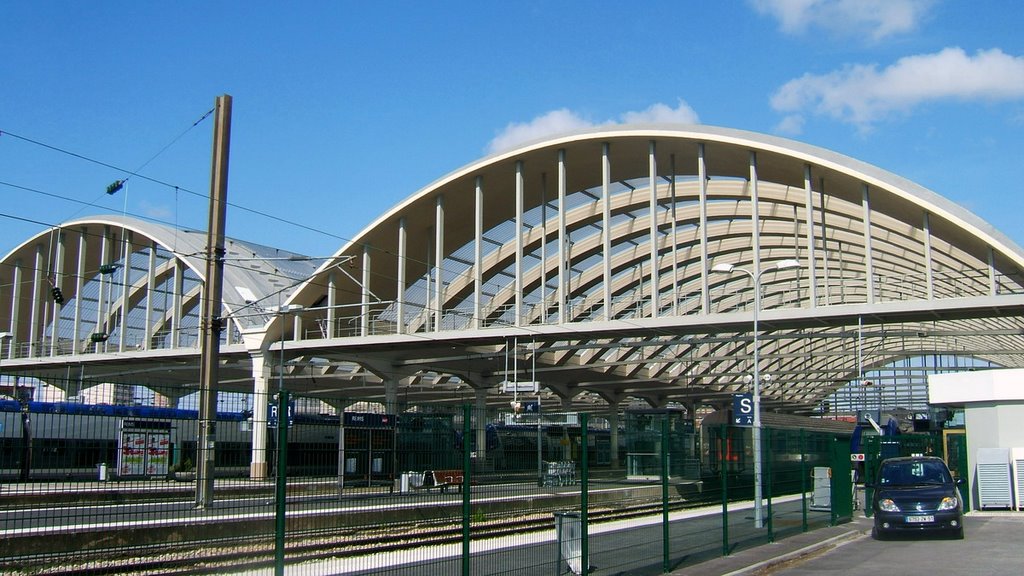 La halle de la gare de Reims, Реймс