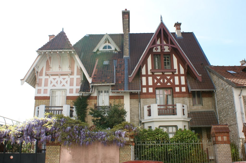 Boulogne-billancourt. maison bourgeoise Boulonnaise, Асньер