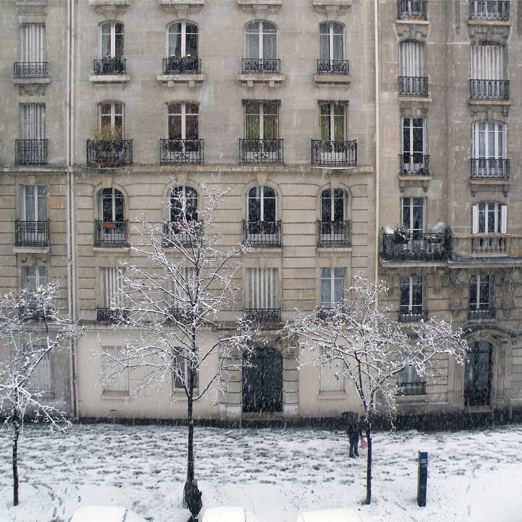 Paris 8-XII-2010.  # Le jour de la pagaille. #  The day of mayhem. # Un giorno di caos. #, Асньер