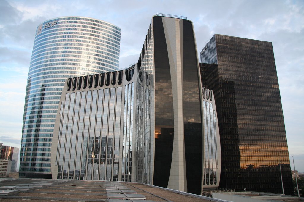 La Défense, Paris, Курбеву