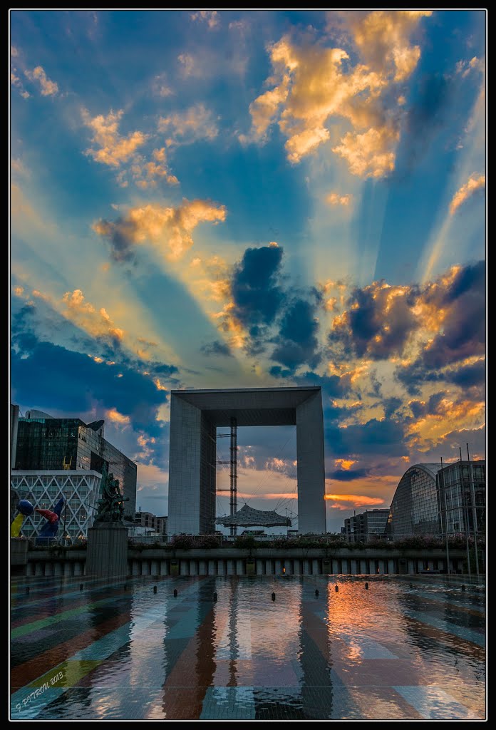 Sunset on the Great Arch, Курбеву