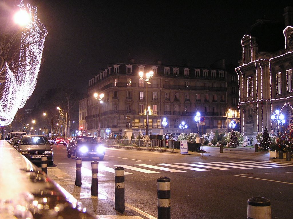 Hotel de ville Neuilly sur Seine, Noël 2003, Левальлуи-Перре
