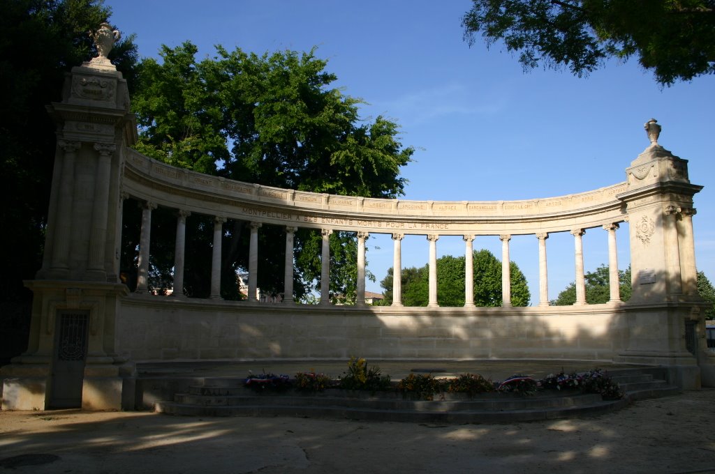 Montpellier war memorial, Монпелье