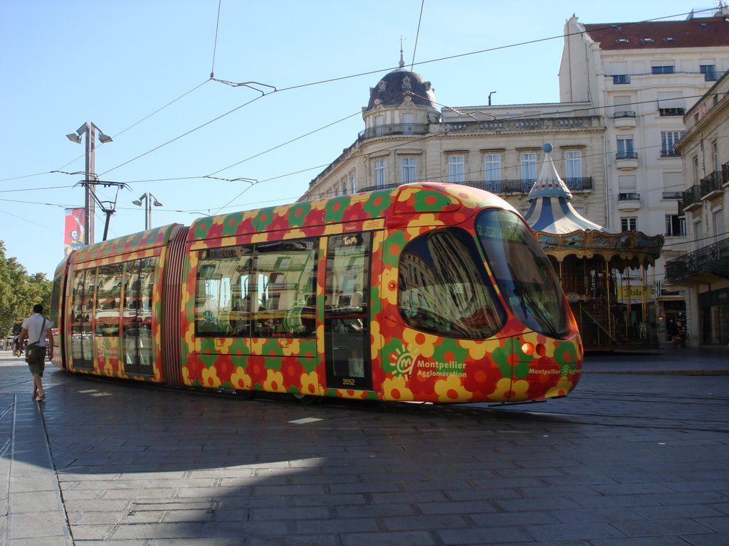 Linea Tram Arancio a Montpellier - Francia, Монпелье