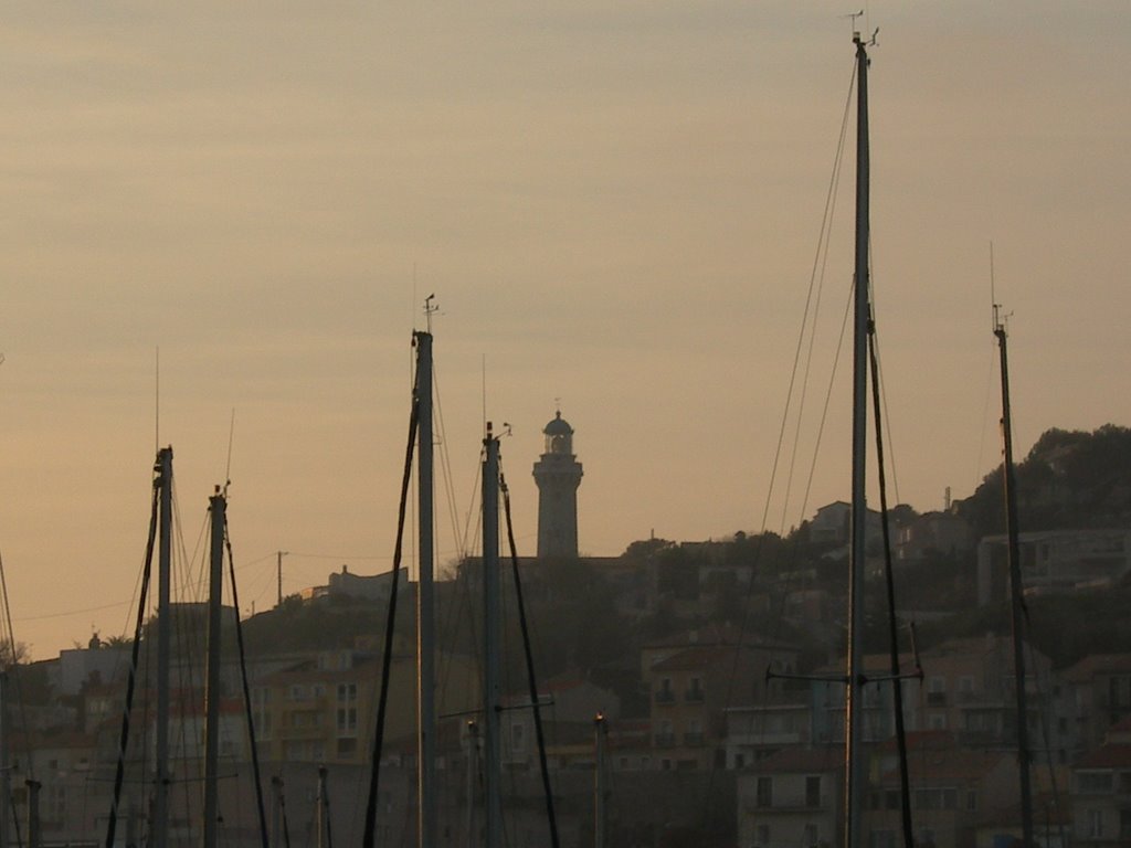 Le phare de Sete construit en 1903, Сет
