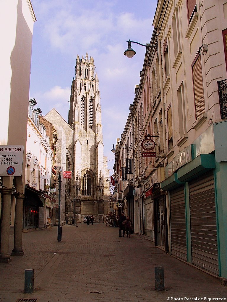 © dFP - ARRAS - Rue de la Housse - Église Saint Jean Baptiste, Аррас
