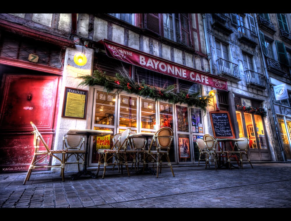 ★ Bayonne (France), le Bayonne Café ~ Karim SAARI ©, Байонна