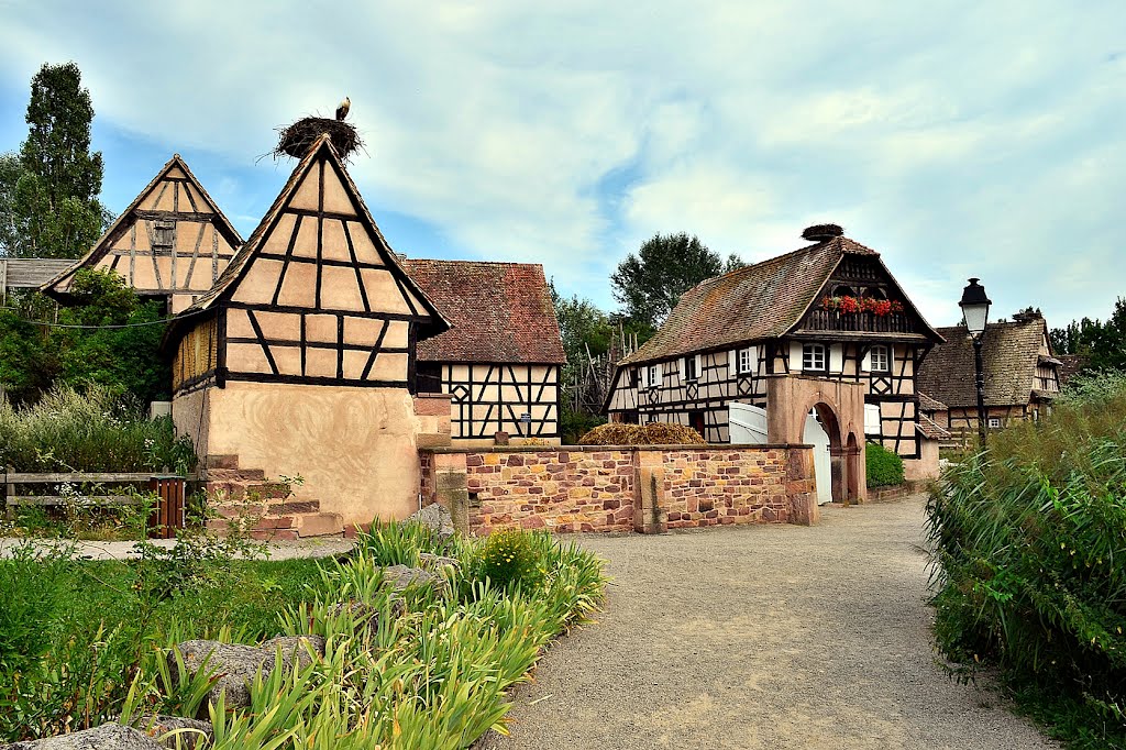 Écomusée d’Alsace, Ungersheim, Hof vom Kochersberg, Мулхаузен