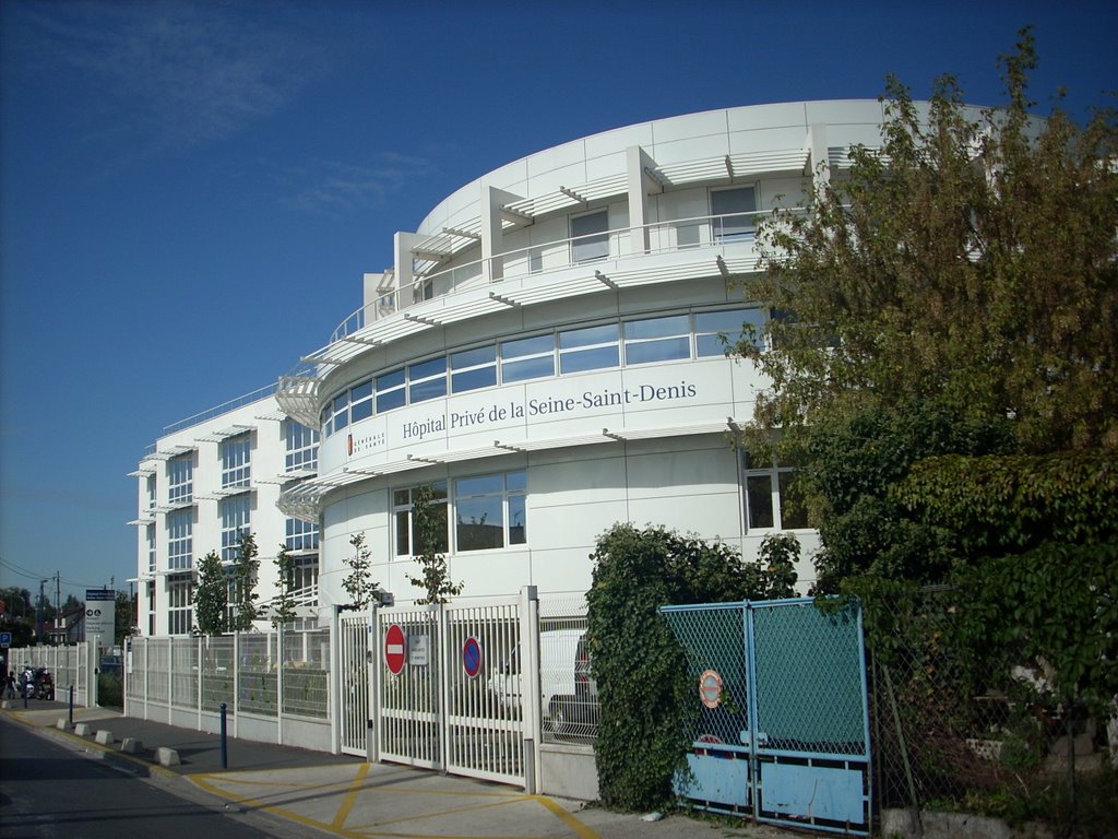 le-Blanc-Mesnil  Hôpital privé de la Seine-Saint-denis, Дранси